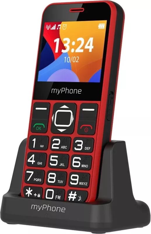 Celular myPhone Halo 3, me ngjyrë të kuqe