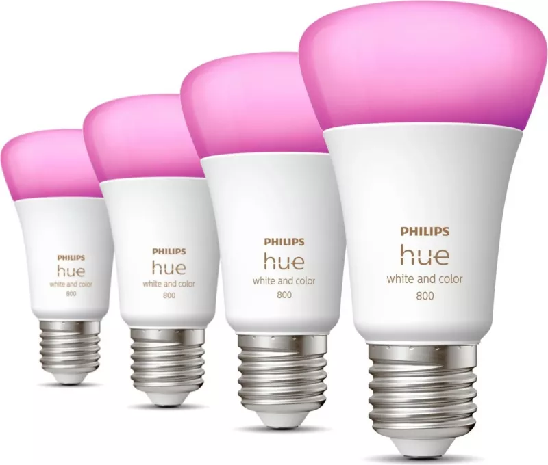 Llambë e mençur Philips Hue White and colour ambience 8719514328402, Bluetooth/Zigbee, LED, E27, e bardhë