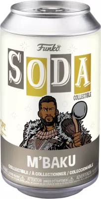 Figurinë koleksionuese Funko SODA Marvel Black Panther M'Baku (Chase)