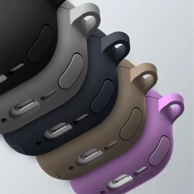 Mbështjellës AmazingThing Omni Case për AirPods 4, Kaltër e errët
