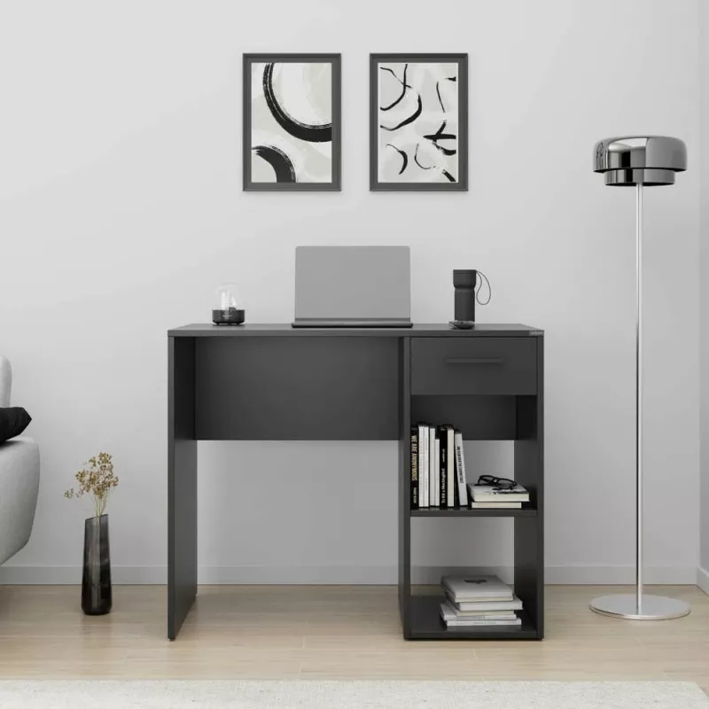 Tavolinë studimi Hanah Home, anthracite, Cms-505-Aa-1