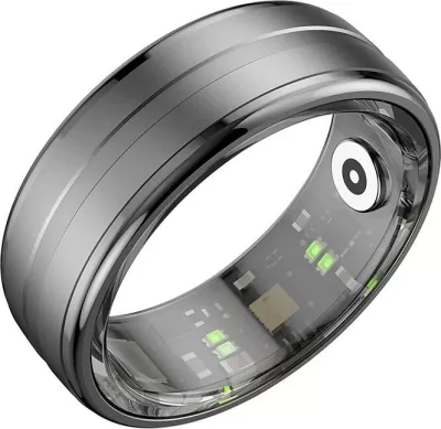 Smartring Colmi R06, 21.3mm, madhësia 12, e zezë