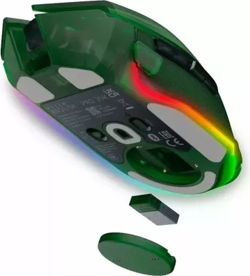 Maus Razer Basilisk V3 Pro 35K Phantom Green