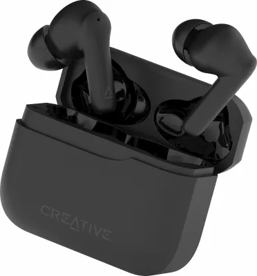 Kufje Creative Zen Air 2 (51EF1190AA000), Bluetooth 5.3, ANC, IPX4, 23 orë bateri, të zeza