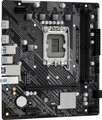 Pllakë amë ASRock H610M-H2/M.2 D5 Micro ATX, DDR5, M.2, Dual HDMI, Gigabit LAN, e zezë