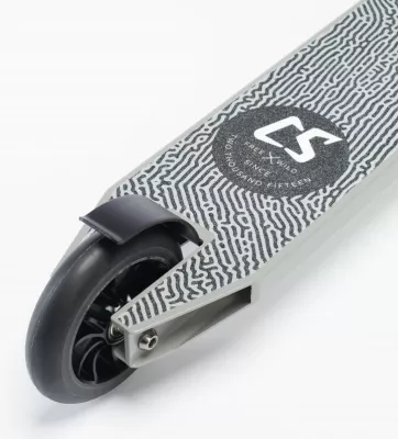 Trotinet freestyle Coolslide, për meshkuj dhe femra, i zi/gri
