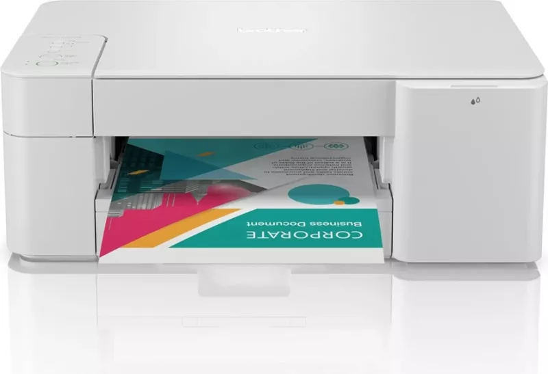Printer Brother DCP-J1200W, Inkjet, Printim ngjyra, 1200 x 6000 DPI, A4, Printim direkt, Bardhë