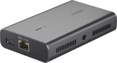 Adapter OBSBOT UVC në NDI ONB-2209-CW, PoE, Gri