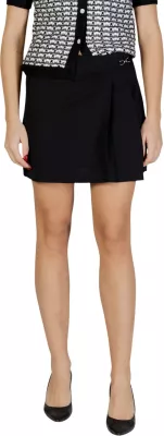 Fund mini për femra Only Onlevi Life HW Short Skirt CC TLR 15363762, i zi [Madhësia: 38]