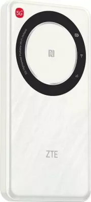 Router mobil ZTE U30 Air 5G, Wi-Fi 6, bateri 4500mAh, bardhë