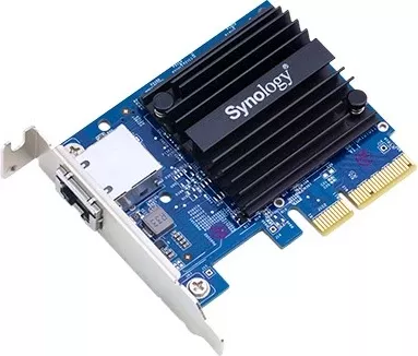 Kartë rrjeti Synology E10G18-T1, PCI Express, Ethernet, 10000 Mbit/s, e zezë, blu