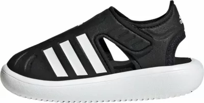 Sandale për fëmijë adidas, të bardha/ të zeza [Madhësia: 21]