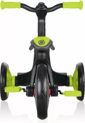 Biçikletë për fëmijë Globber Explorer Trike 4in1, e zezë dhe e verdhë