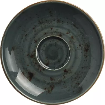 Pjatëz kafeje Fine Dine Arando 140 mm porcelan set 6 copë Gri