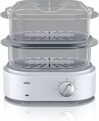 Avullues ushqimi Braun FS 5100, 3.1L, 2 shporta, i bardhë