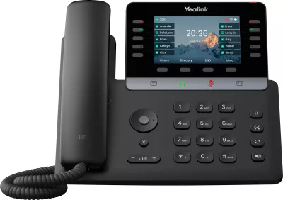 Telefon VoIP Yealink SIP-T74W, Wi‑Fi, Bluetooth 5.0, ekran 4.3", Gigabit, PoE, i zi