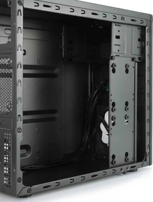 Kasë Fractal Design Core 1100, Mini Tower, micro ATX/Mini-ITX, e zezë