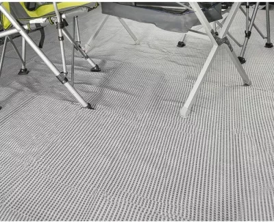 tapet për tendë BRUNNER Tendo 250x400 cm 600 g/m² gri/zezë