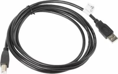 Kabllo USB Lanberg CA-USBA-10CC-0018-BK USB-A në USB-B 1.8 m e zezë