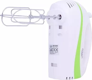 Mikser dore Adler AD4205g 300 W, 5 shpejtësi, Turbo, me 2 aksesorë, jeshile