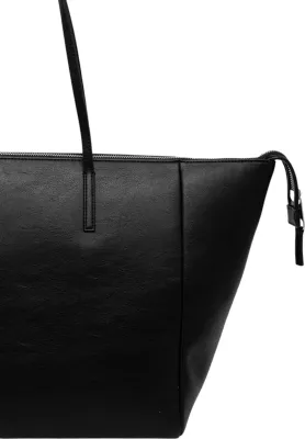 Çantë tote për femra Tommy Hilfiger TJW Bold Tote AW0AW18786, e zezë