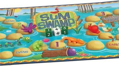 Lojë tavoline edukative Learning Resources Sum Swamp LER 5052 për fëmijë, 2-4 lojtarë