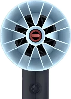Tharëse flokësh Philips BHD360/20, 2100W, granat