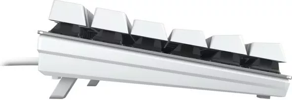 Tastierë mekanike Cherry KC 200 MX, Full-size, Wired, USB, QWERTZ, Argjendtë, Bardhë