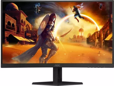 Monitor gaming, AOC, C27G4ZXE, 27" FHD 280Hz 1ms VA i lakuar HDR10 Adaptive Sync, i zi