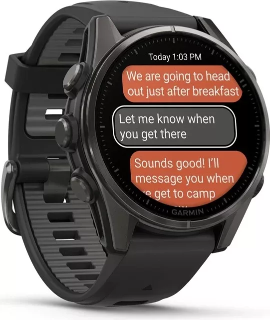 Smartwatch Garmin fenix 8, 43 mm, 32 GB, AMOLED, i zi