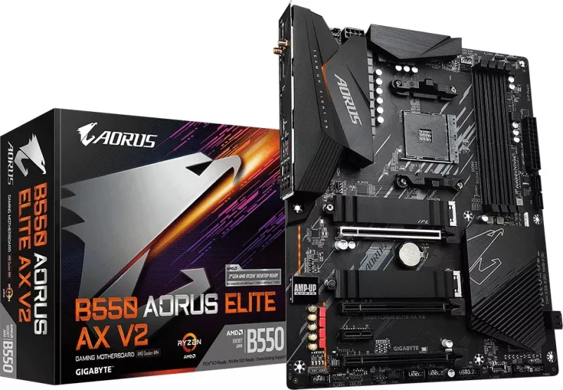 Pllakë amë Gigabyte B550 AORUS ELITE AX V2