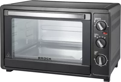 Furrë elektrike portative Brock TO 6001B 60 L 2200 W, e zezë
