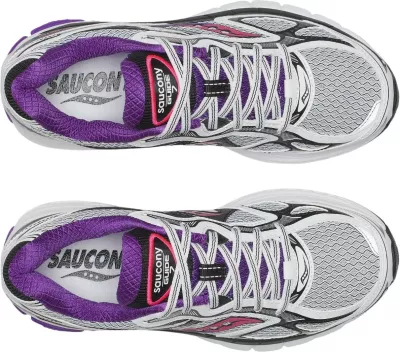 Atlete për femra Saucony ProGrid Guide 7 S101493-1049, të bardha dhe vjollcë [Madhësia: 40]