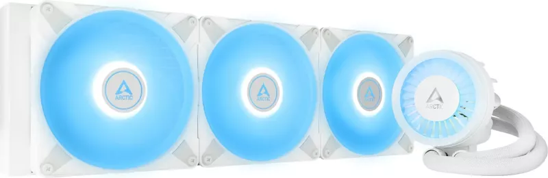 Ftohës uji ARCTIC Liquid Freezer III 420 A-RGB, 14 cm, i bardhë