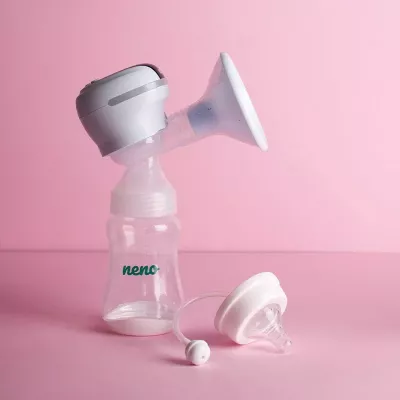 Pompë gjiri elektronike neno NENO ANGELO, 180 ml, Blu