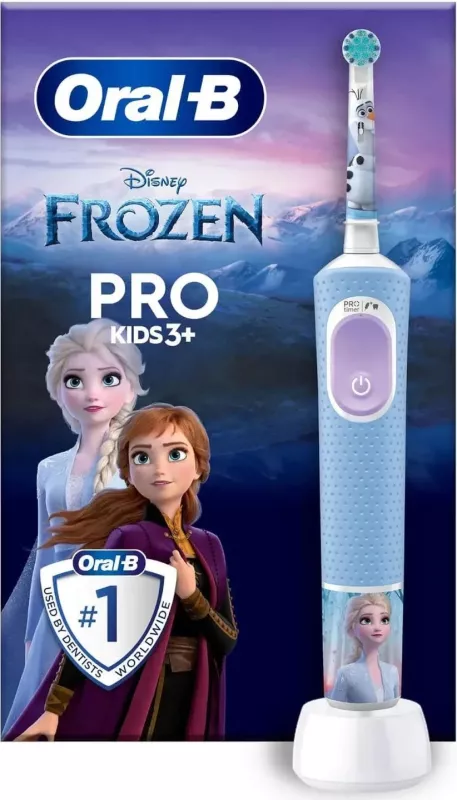 Brushë elektrike Oral-B Pro Kids 3+ Frozen, blu
