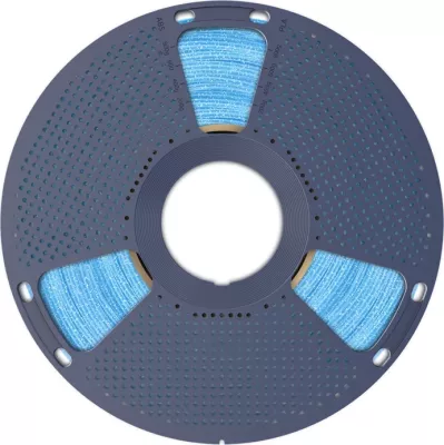 Filament 3D printing Sunlu PLA Twinkling Blu 1.75 mm 1 kg, blu me shkëlqim