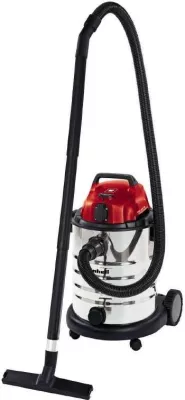 Fshesë me kova Einhell TH-VC 1930 SA, 2000W, 30L, pa qese, e zezë/kuqe/inoks