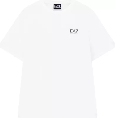 Maicë për meshkuj EA7 7M000567 AF10375, e bardhë/zezë [Madhësia: XL]