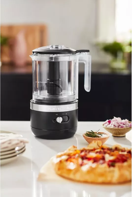Procesor ushqimi KitchenAid 5KFCB519EBM, 1.19 L, i zi