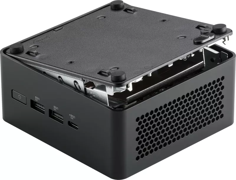 Mini PC barebone ASUS NUC 14 Pro NUC14RVHi3, DDR5-SDRAM, Ethernet LAN, Wi-Fi 6E, e zezë