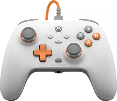 Gamepad GameSir T7 me kabllo, 3m, USB Type-C, Creamsicle white