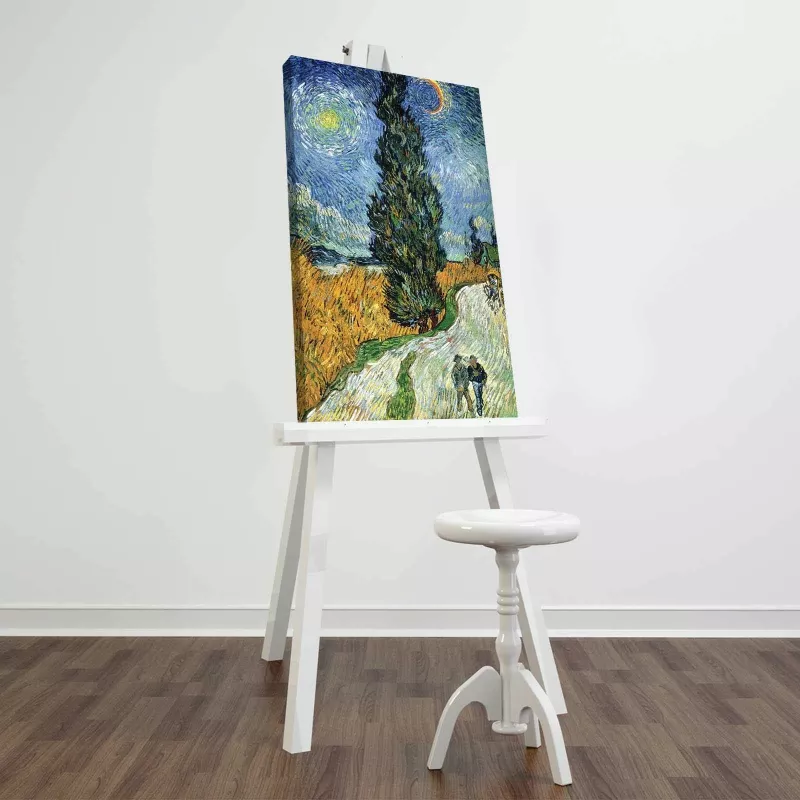 Pikturë dekorative në kanavacë, Van Gogh, shumëngjyrëshe, FAMOUSART-101, 45x70cm