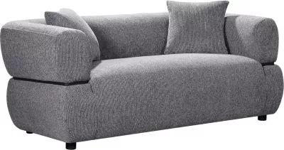Divan dy ulës ARCTIS, material gri, 169x88x68cm