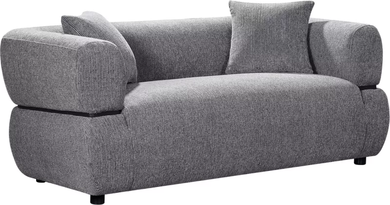 Divan dy ulës ARCTIS, material gri, 169x88x68cm
