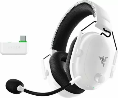Kufje Razer BlackShark V2 Pro RZ04-04530400-R3M1 wireless, 50 mm, THX Spatial Audio, USB/USB-C, të bardha