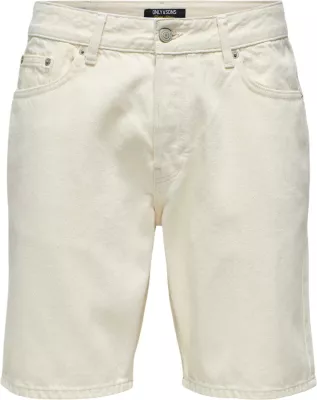 Shorce për meshkuj Only & Sons Onsedge Pim Dnm 2044, bezhë e çelët [Madhësia: XS]