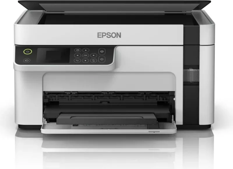 Printer Epson EcoTank M2120, Inkjet, Wi-Fi, Bardhë