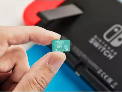 Kartelë memorje SanDisk SDSQXAO-512G-GNCZN microSDXC 512GB UHS-I, e gjelbër