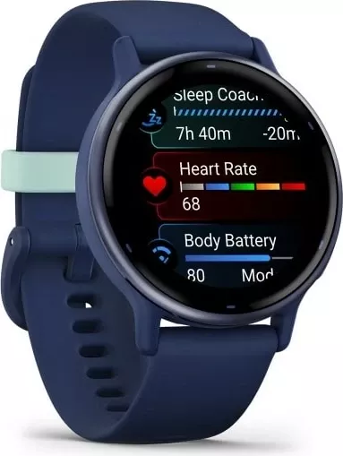Smartwatch Garmin Vivoactive 5, 1.2" AMOLED, GPS, Blu